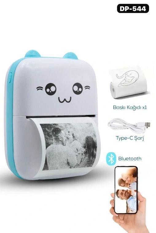 Mini Printer Etiket Çıkarıcı Yazıcı