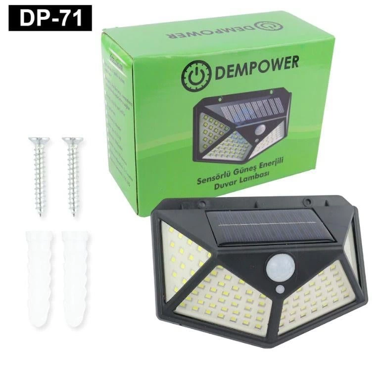 100 Ledli Bahçe Lambası