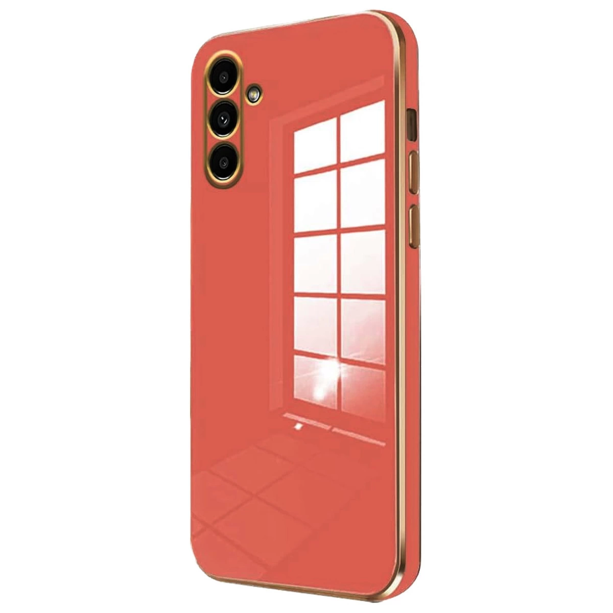 Samsung Galaxy A25 5g Kılıf Volet Silikon - Kırmızı