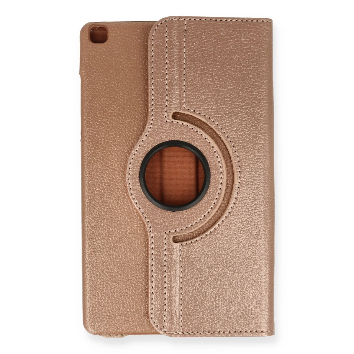 Samsung Galaxy Tab A9 Plus Kılıf 360 Tablet Deri Kılıf - Rose Gold