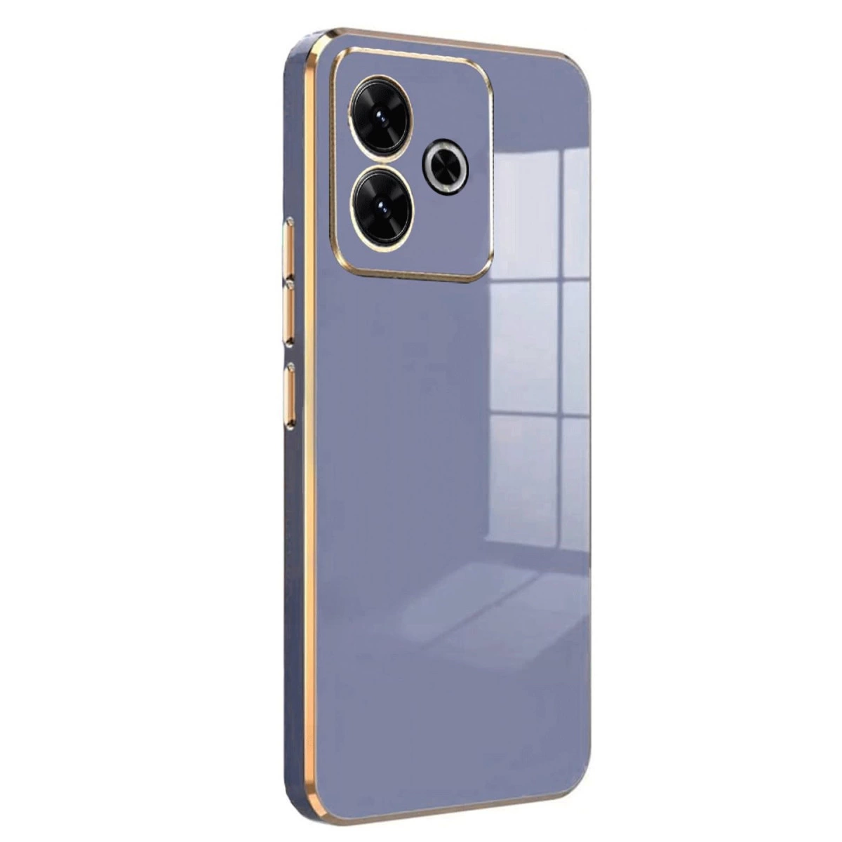 Xiaomi Redmi 13 4g Kılıf Volet Silikon - Mavi