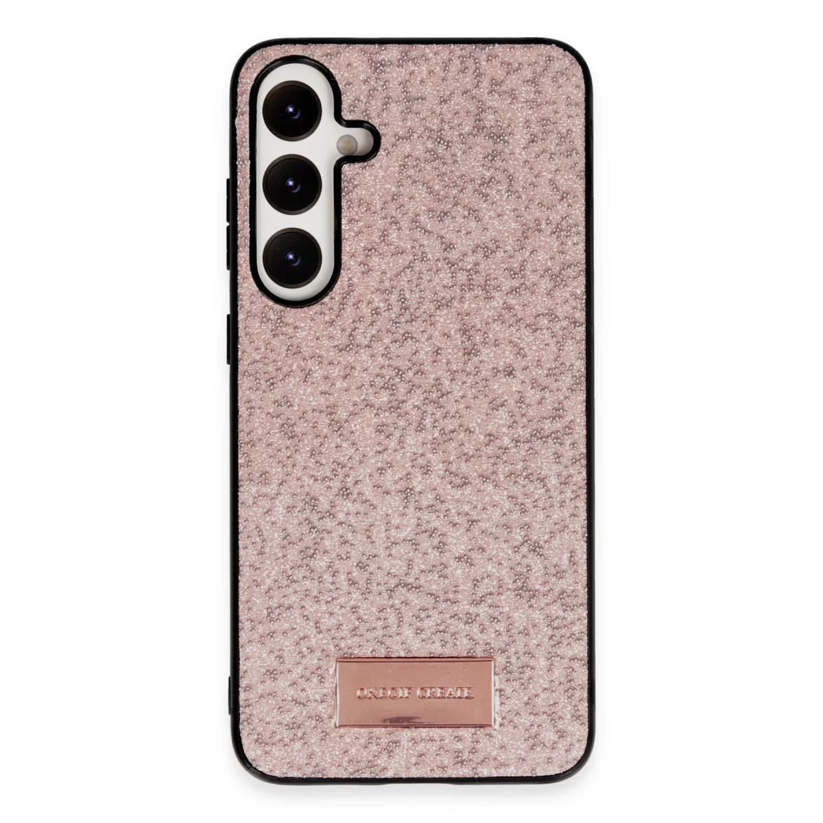 Onegif Samsung Galaxy A14 4g Bright Simli Kapak - Pembe