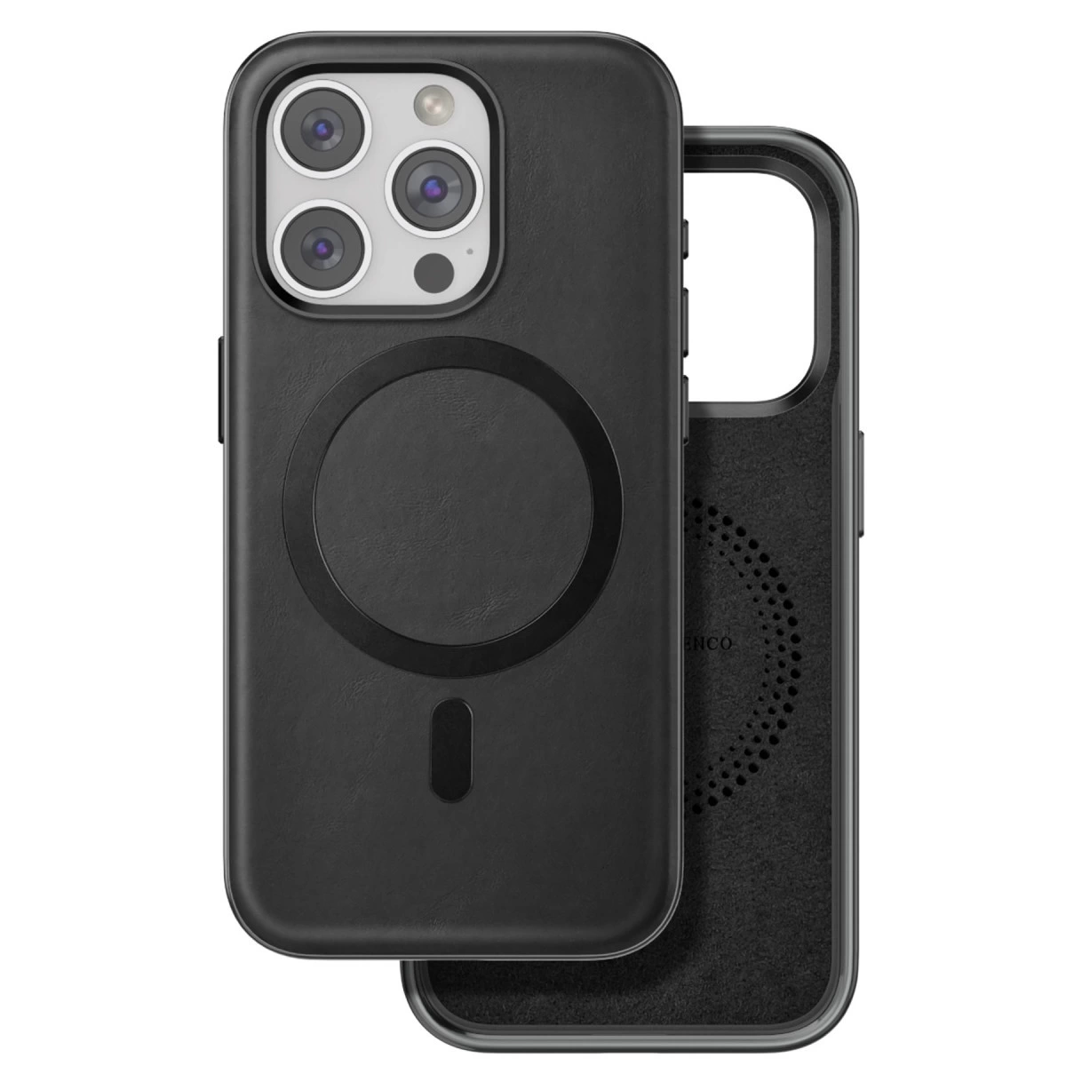 Venco İphone 15 Pro Max Puskas Magsafe Kapak - Siyah