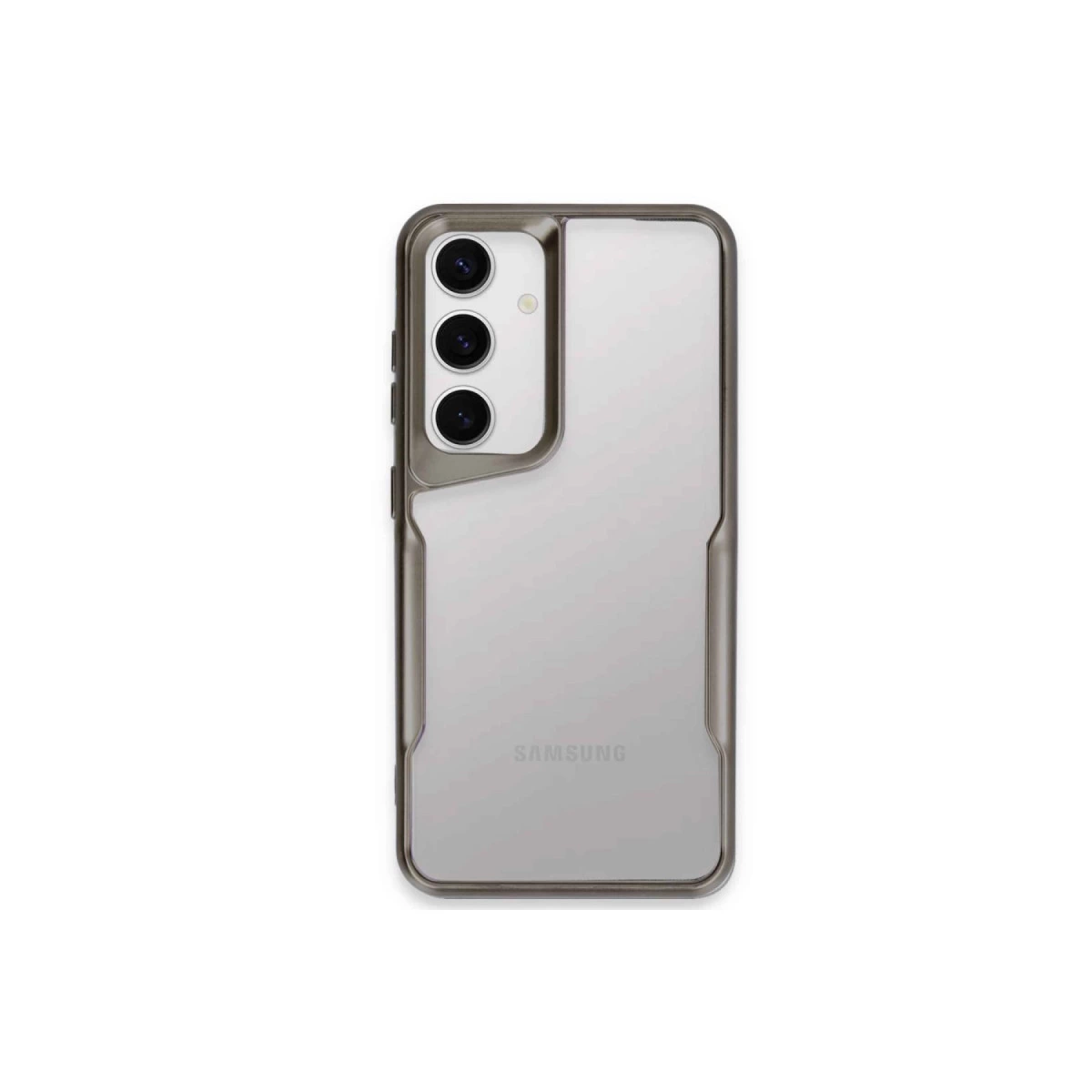 Samsung Galaxy A55 5g Kılıf Boyi Silikon Kapak - Titan Gri