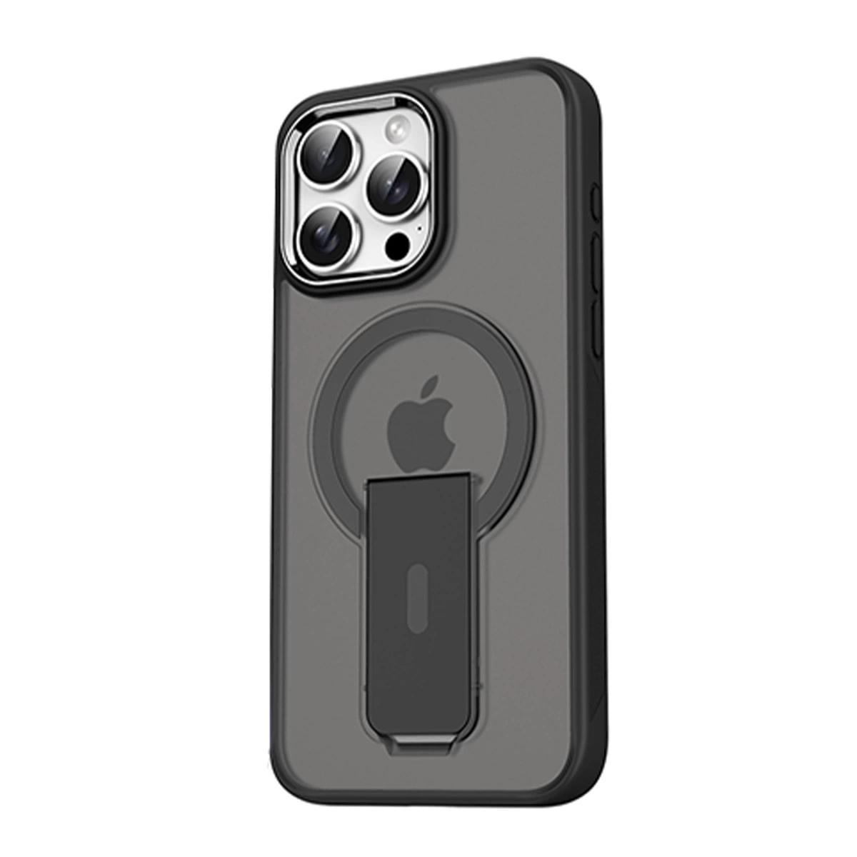 İphone 14 Pro Tork Magsafe Standlı Kapak - Siyah