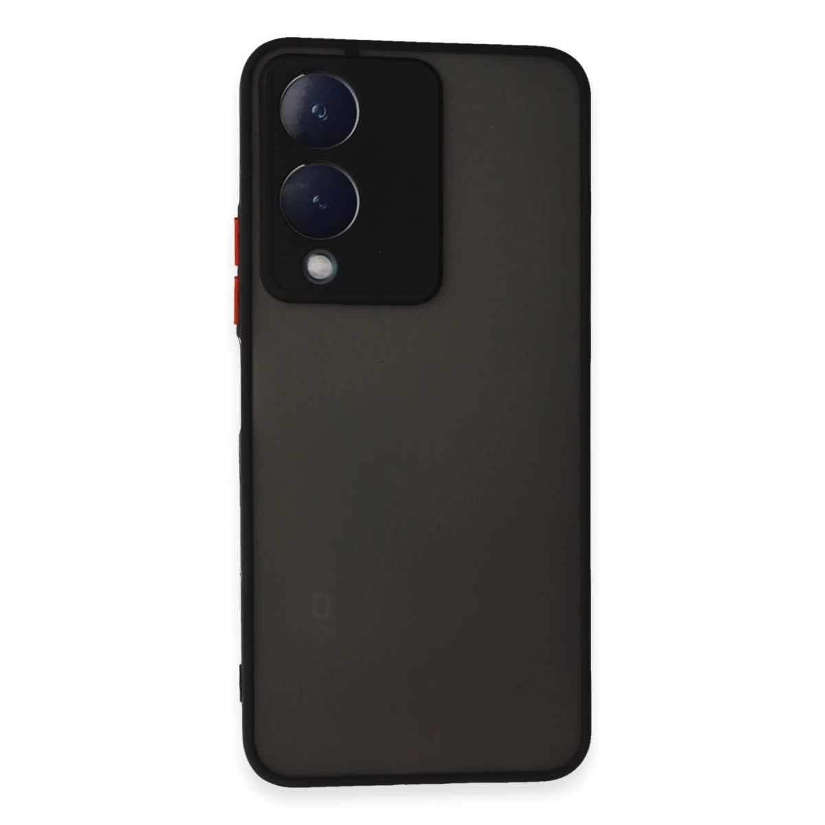 Vivo Y17s Kılıf Montreal Silikon Kapak - Siyah