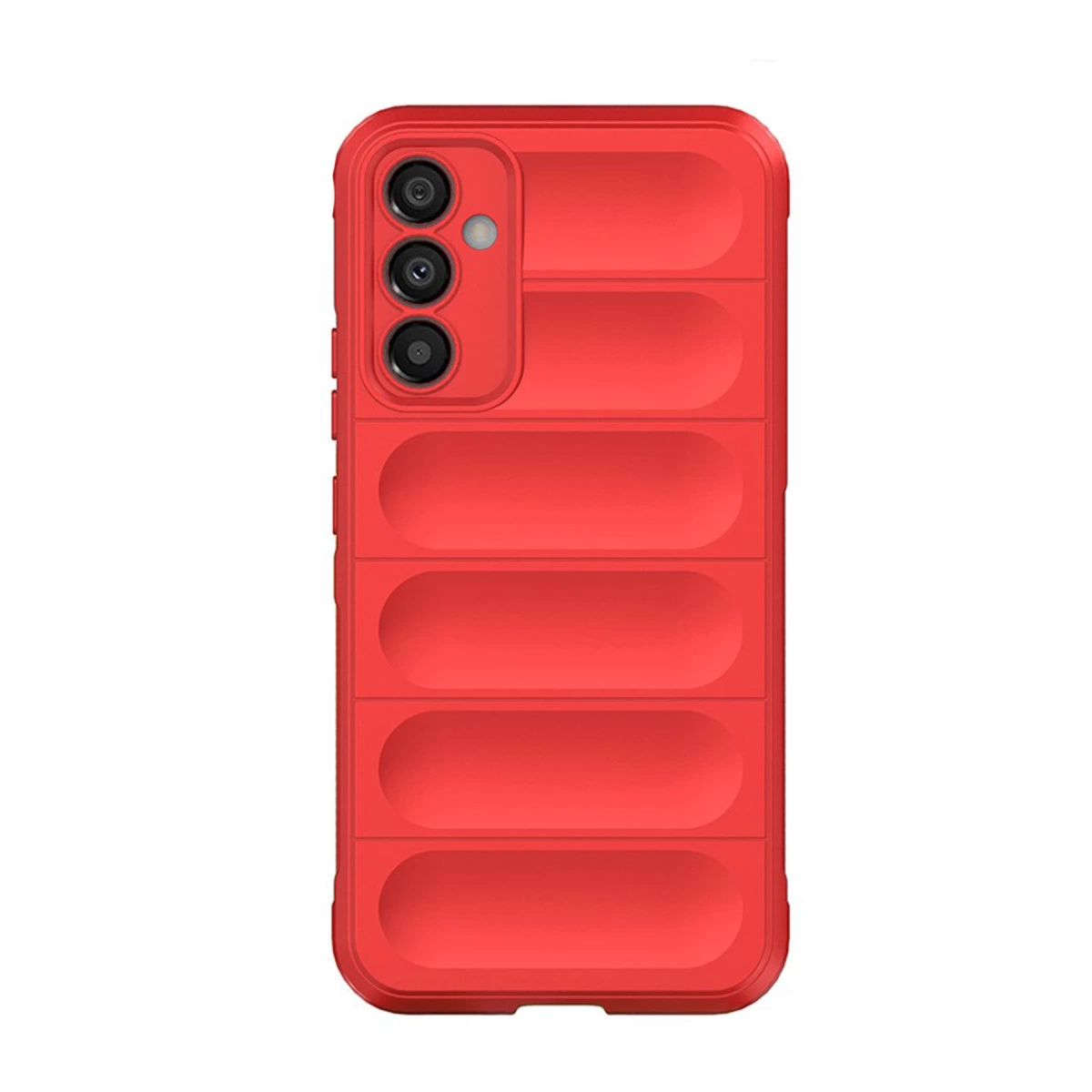 Samsung Galaxy A15 4g Kılıf Optimum Silikon - Kırmızı