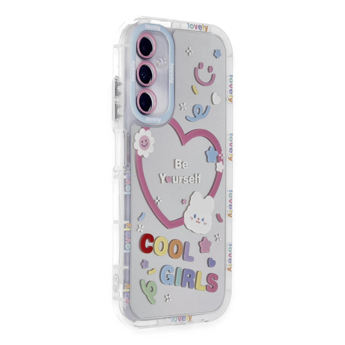 Samsung Galaxy A05s Kılıf Reflexion Desenli Kapak - Desen 1