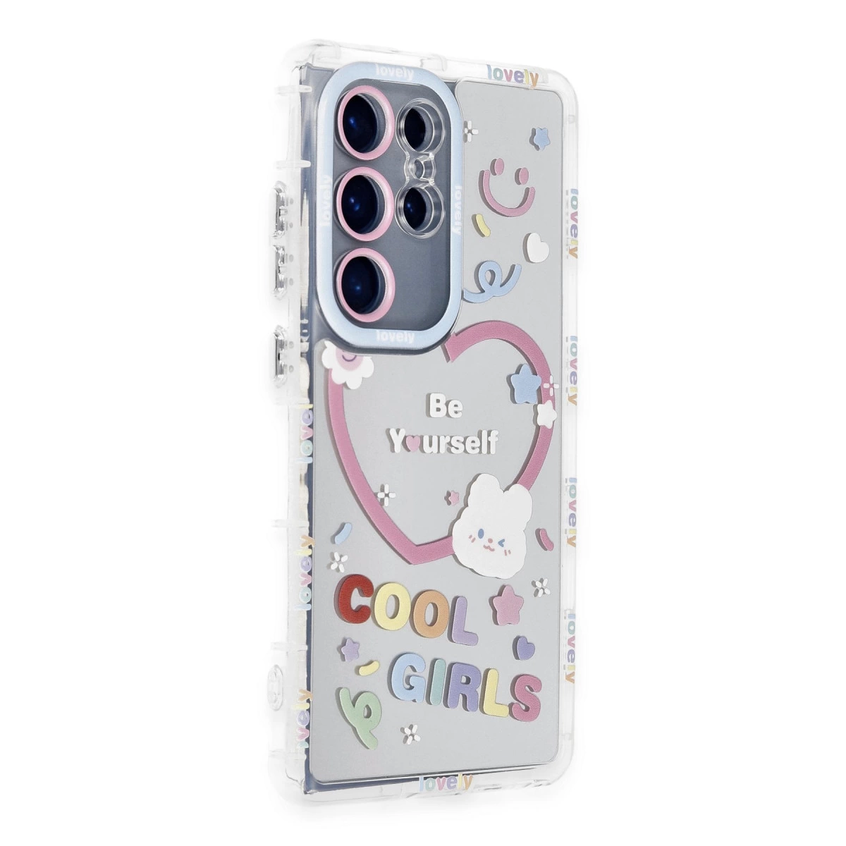 Samsung Galaxy S23 Ultra Kılıf Reflexion Desenli Kapak - Desen 1