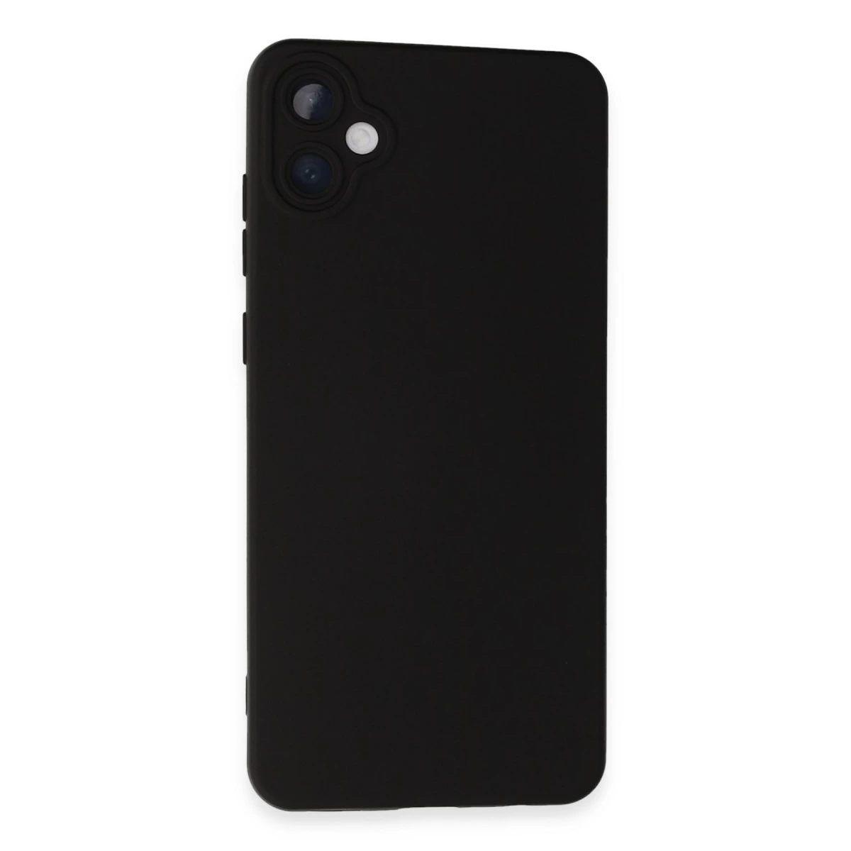 Samsung Galaxy A05 Kılıf Nano İçi Kadife Silikon - Siyah