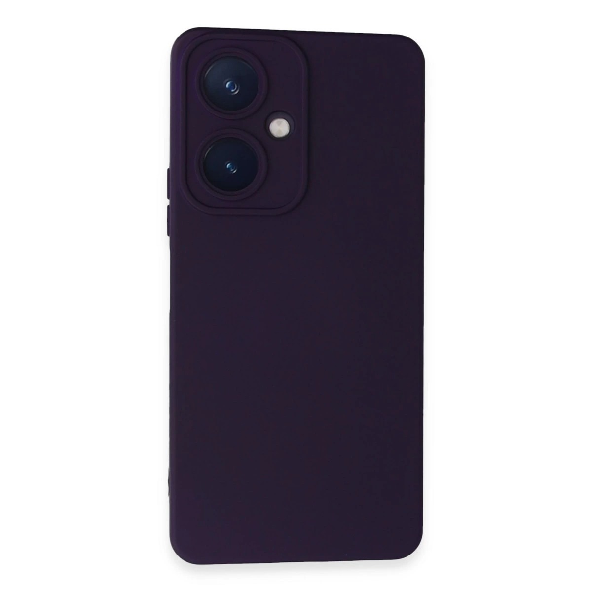 Vivo Y27 Kılıf Nano İçi Kadife Silikon - Mor