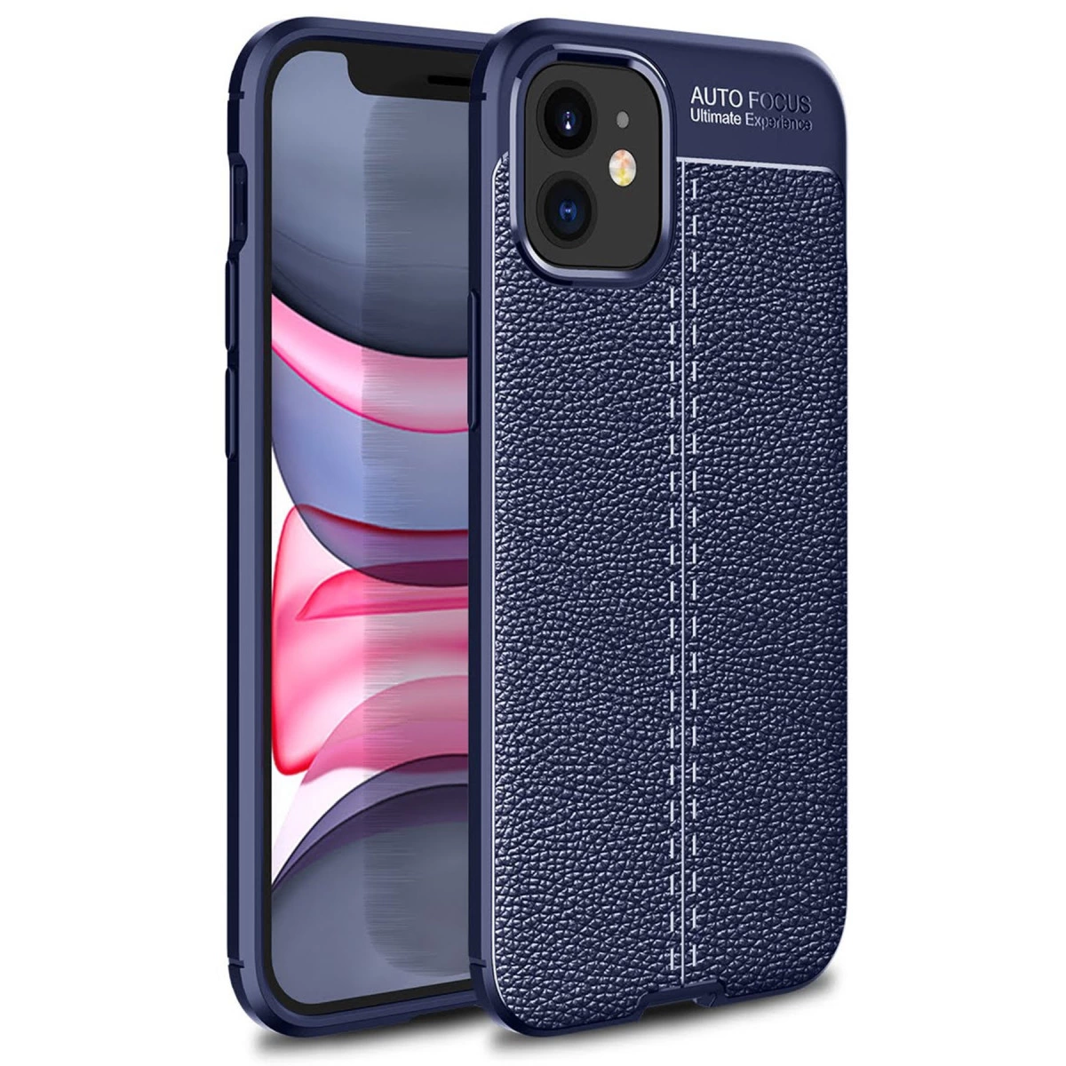 İphone 12 Mini Kılıf Auto Focus Kapak - Lacivert