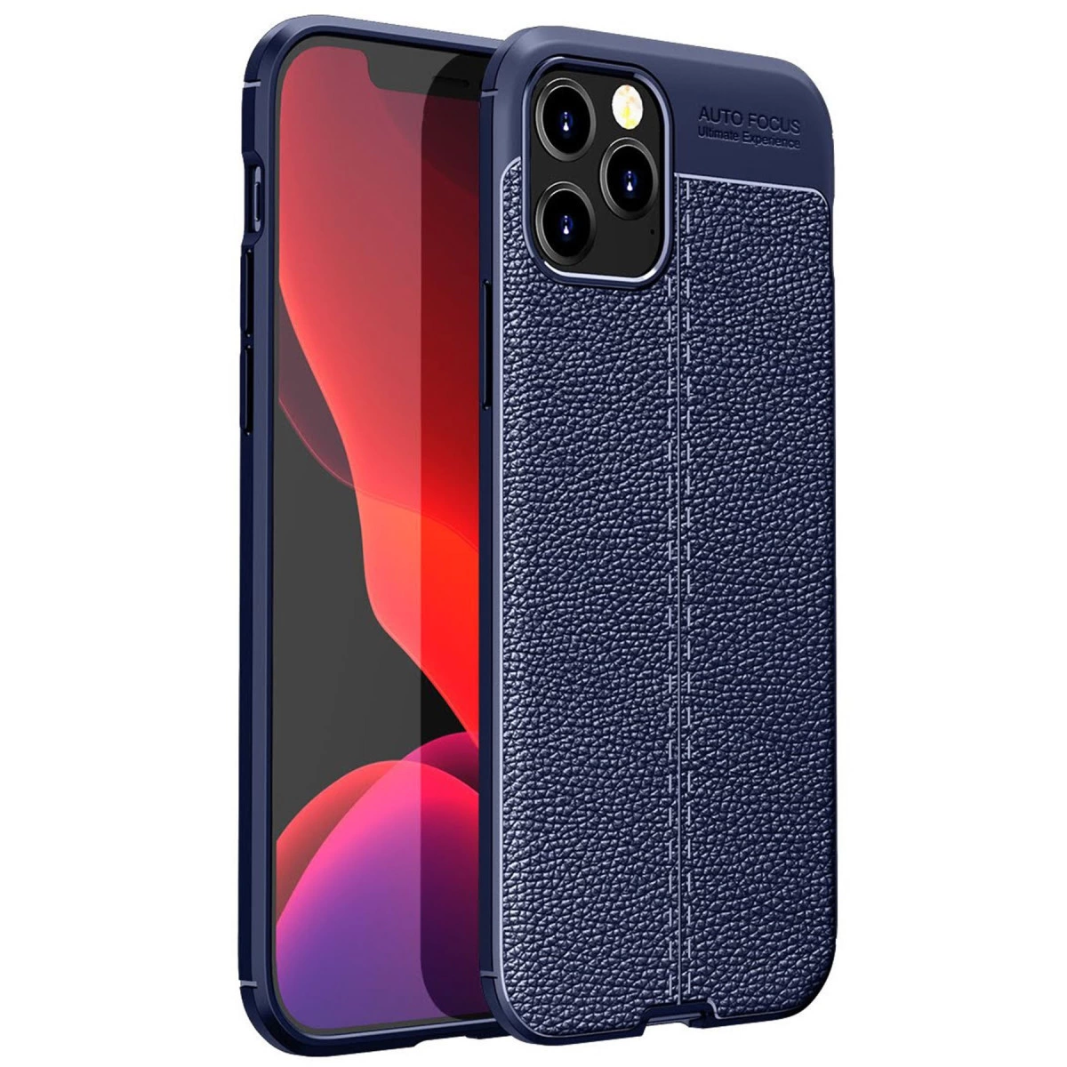 İphone 12 Pro Kılıf Auto Focus Kapak - Lacivert