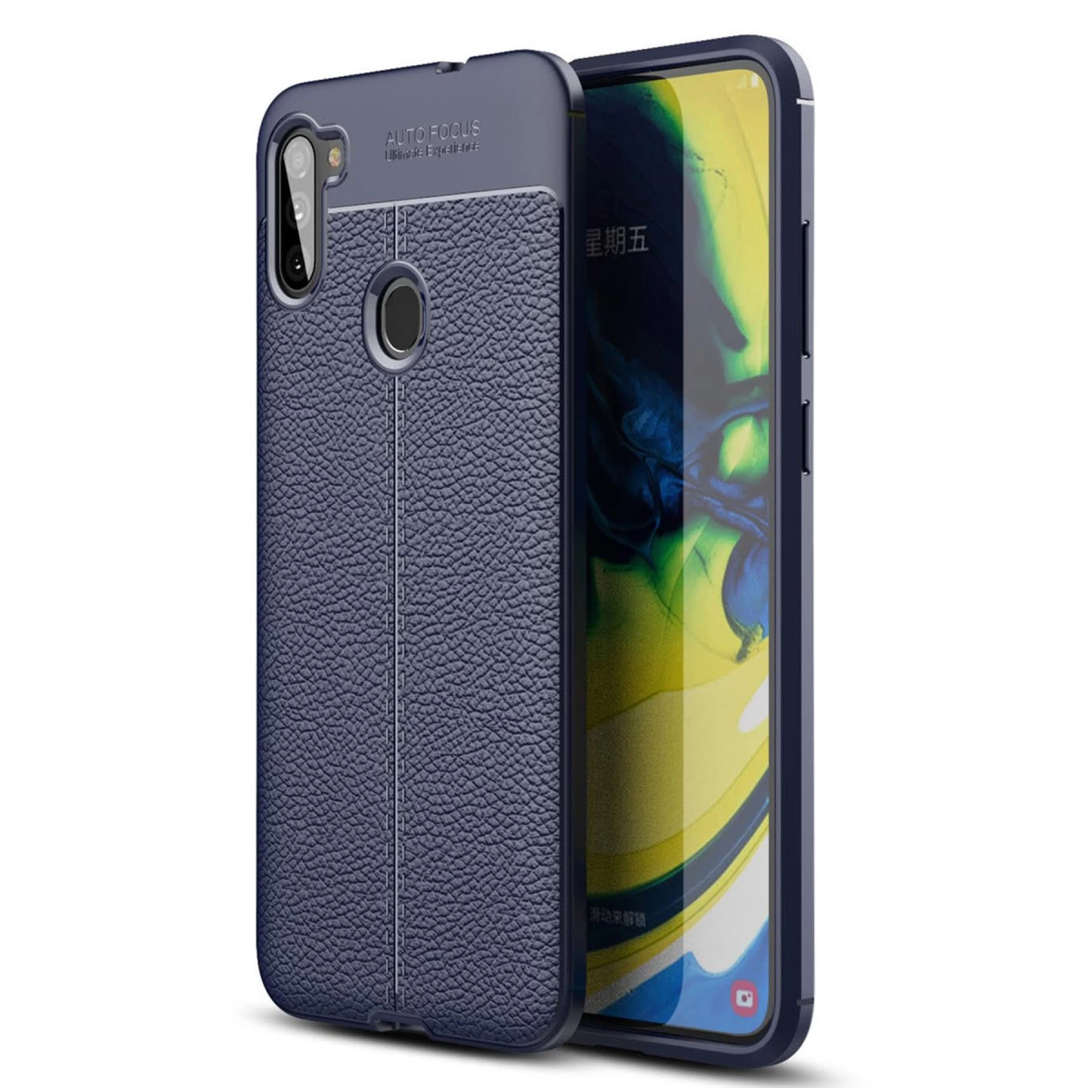 Samsung Galaxy A11 Kılıf Auto Focus Kapak - Lacivert