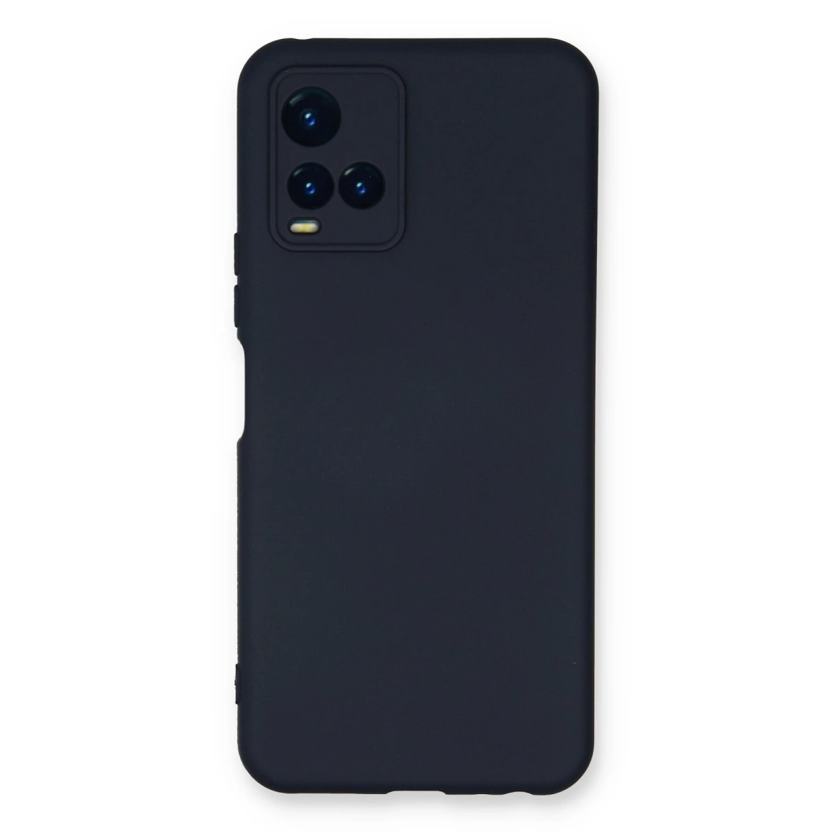 Vivo Y21s Kılıf Nano İçi Kadife Silikon - Lacivert