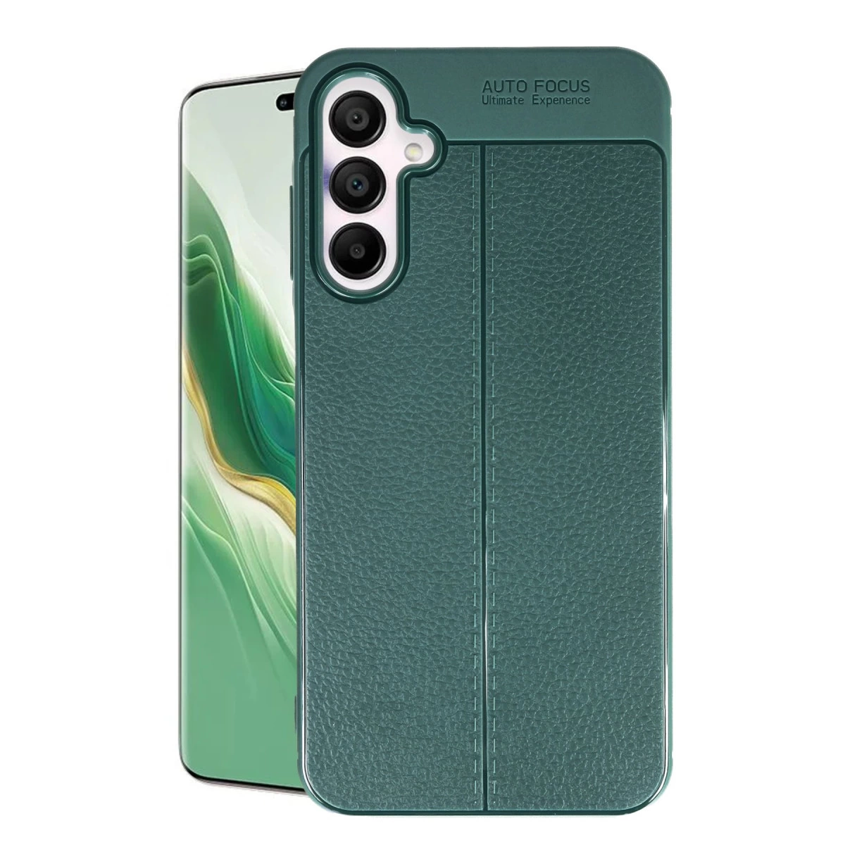 Samsung Galaxy A15 4g Kılıf Auto Focus Kapak - Koyu Yeşil
