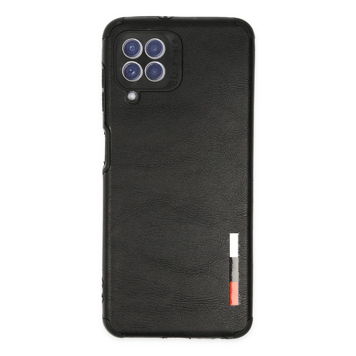 Samsung Galaxy A22 Kılıf Loop Deri Silikon - Siyah