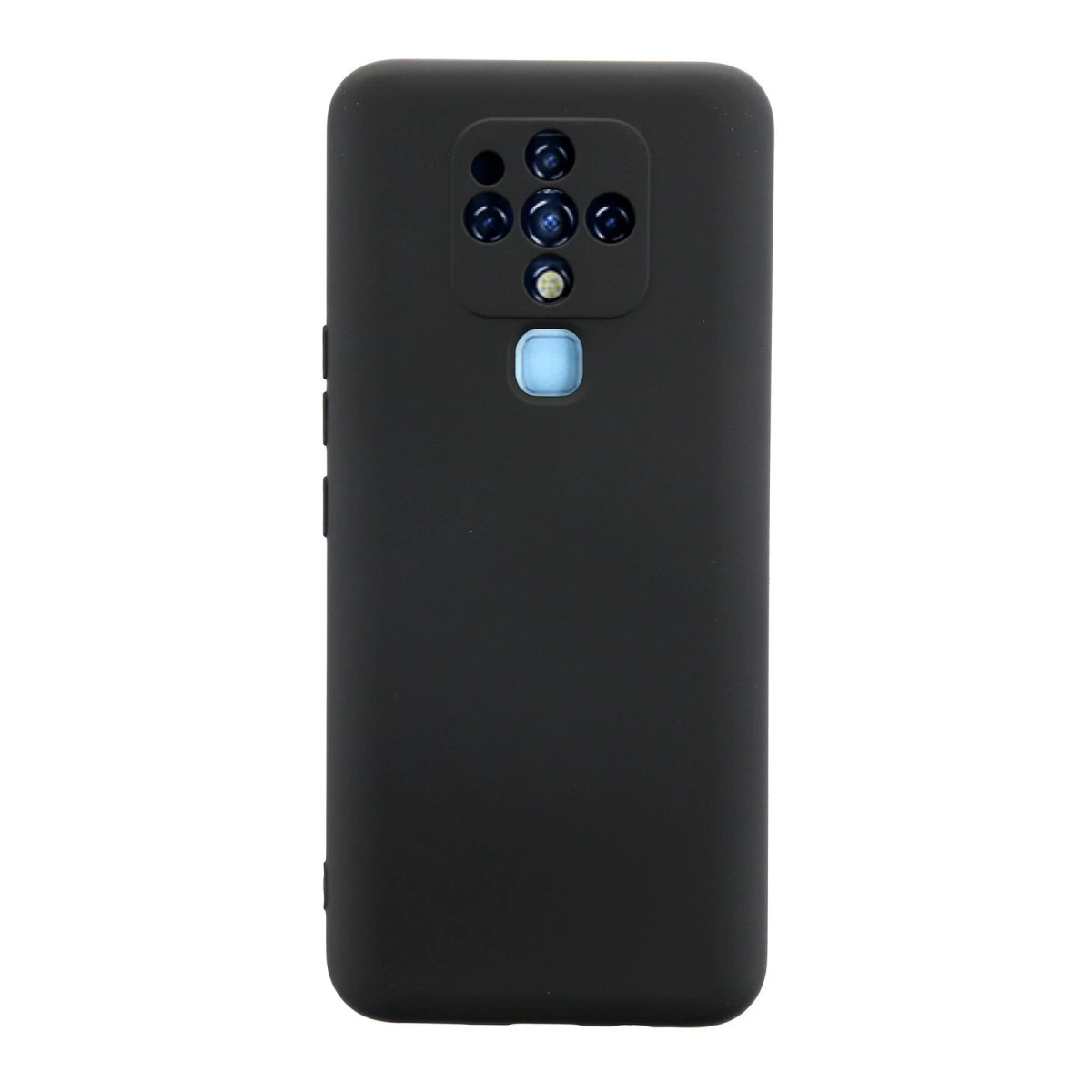 Tecno Camon 16 Kılıf Nano İçi Kadife Silikon - Siyah