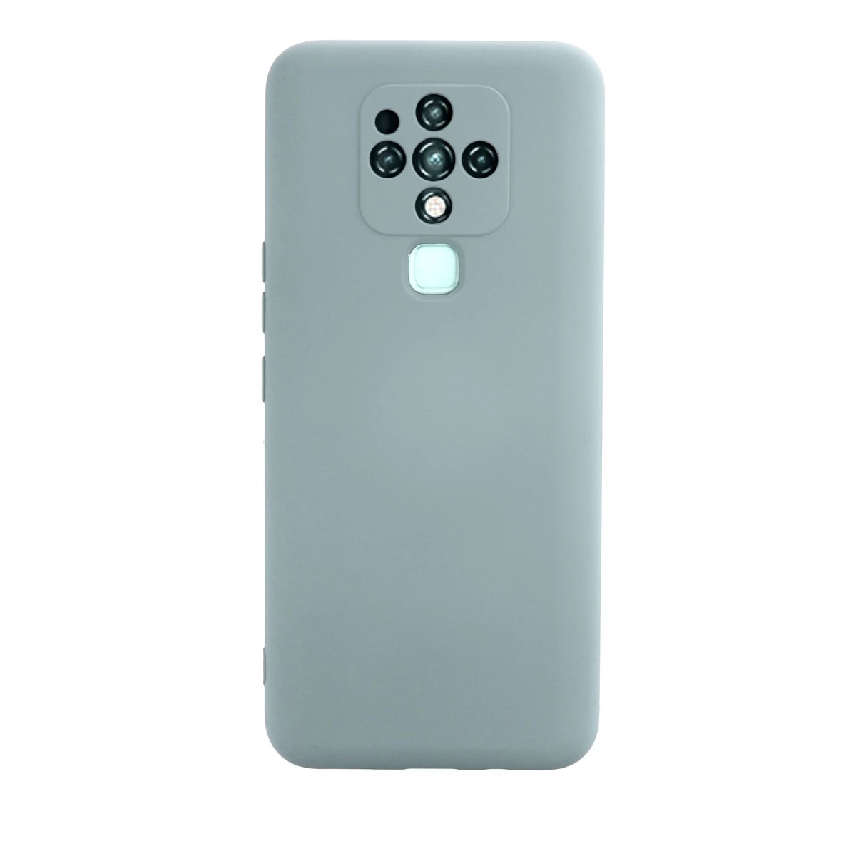 Tecno Camon 16 Kılıf Nano İçi Kadife Silikon - Buz Mavisi