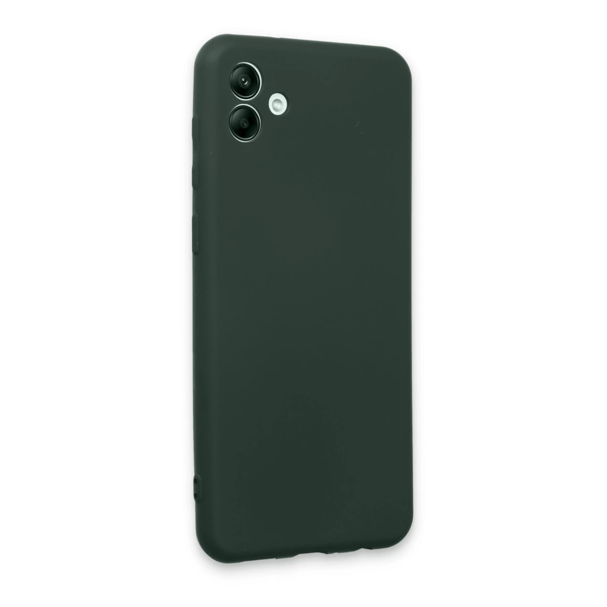 Samsung Galaxy A04e Kılıf First Silikon - Koyu Yeşil