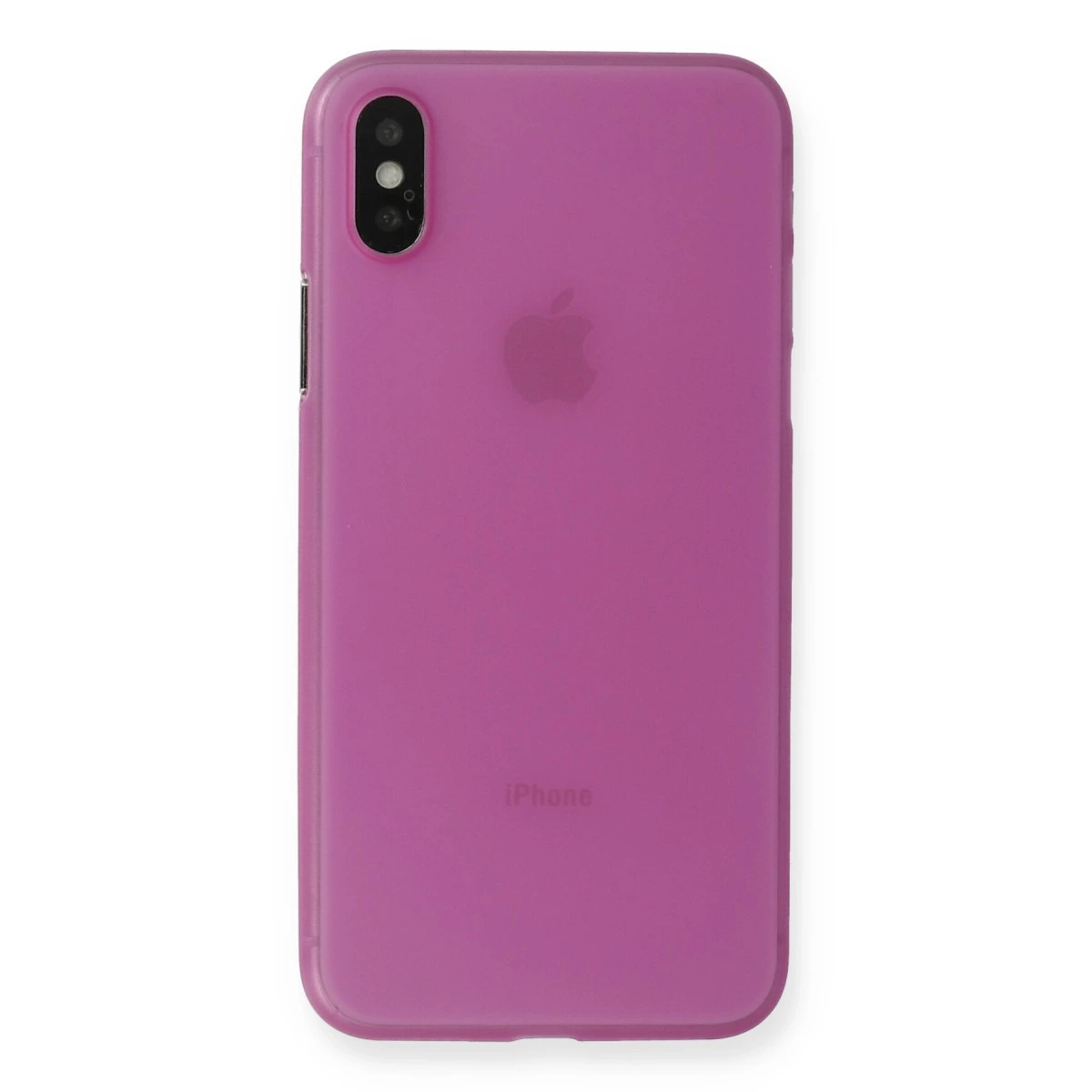 İphone Xs Max Kılıf Pp Ultra İnce Kapak - Pembe