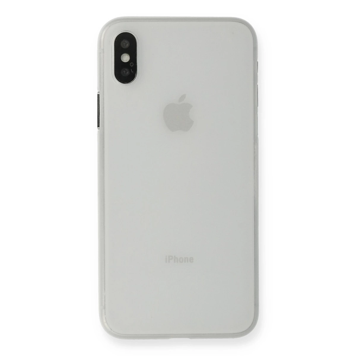 İphone Xs Max Kılıf Pp Ultra İnce Kapak - Beyaz
