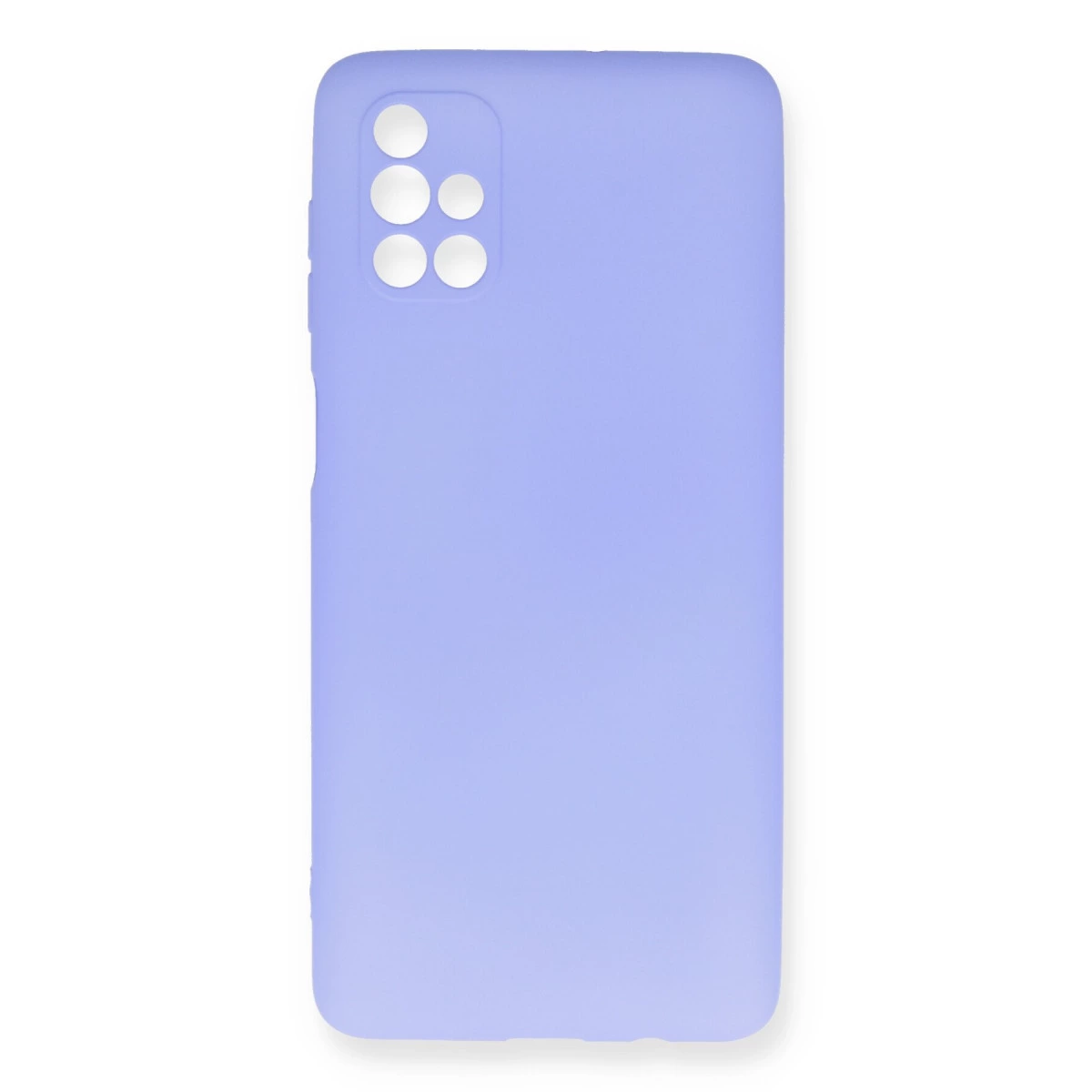 Samsung Galaxy M51 Kılıf First Silikon - Lila