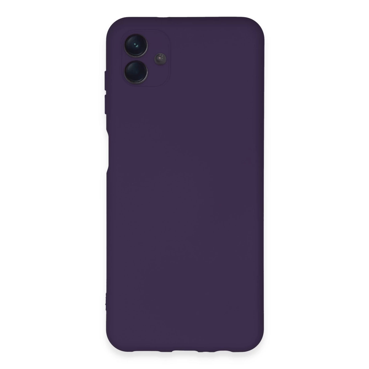Samsung Galaxy A04e Kılıf Nano İçi Kadife Silikon - Mor