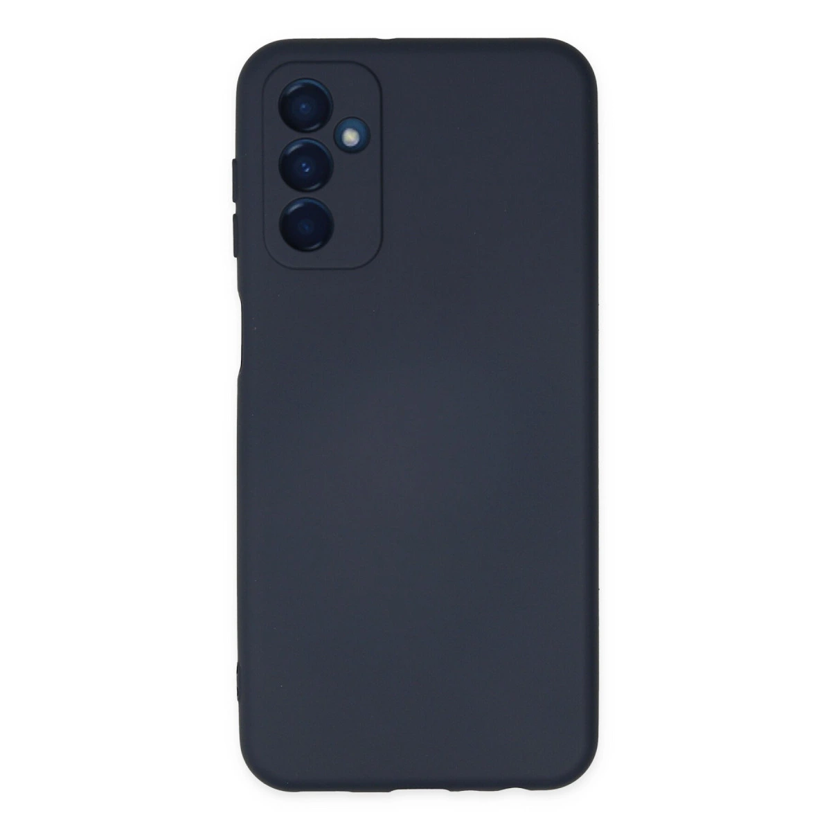 Samsung Galaxy M23 Kılıf Nano İçi Kadife Silikon - Lacivert