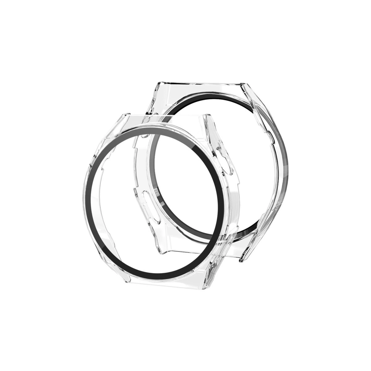 Huawei Watch Gt3 Pro 43mm Dota Camlı Kasa Ekran Koruyucu - Şeffaf