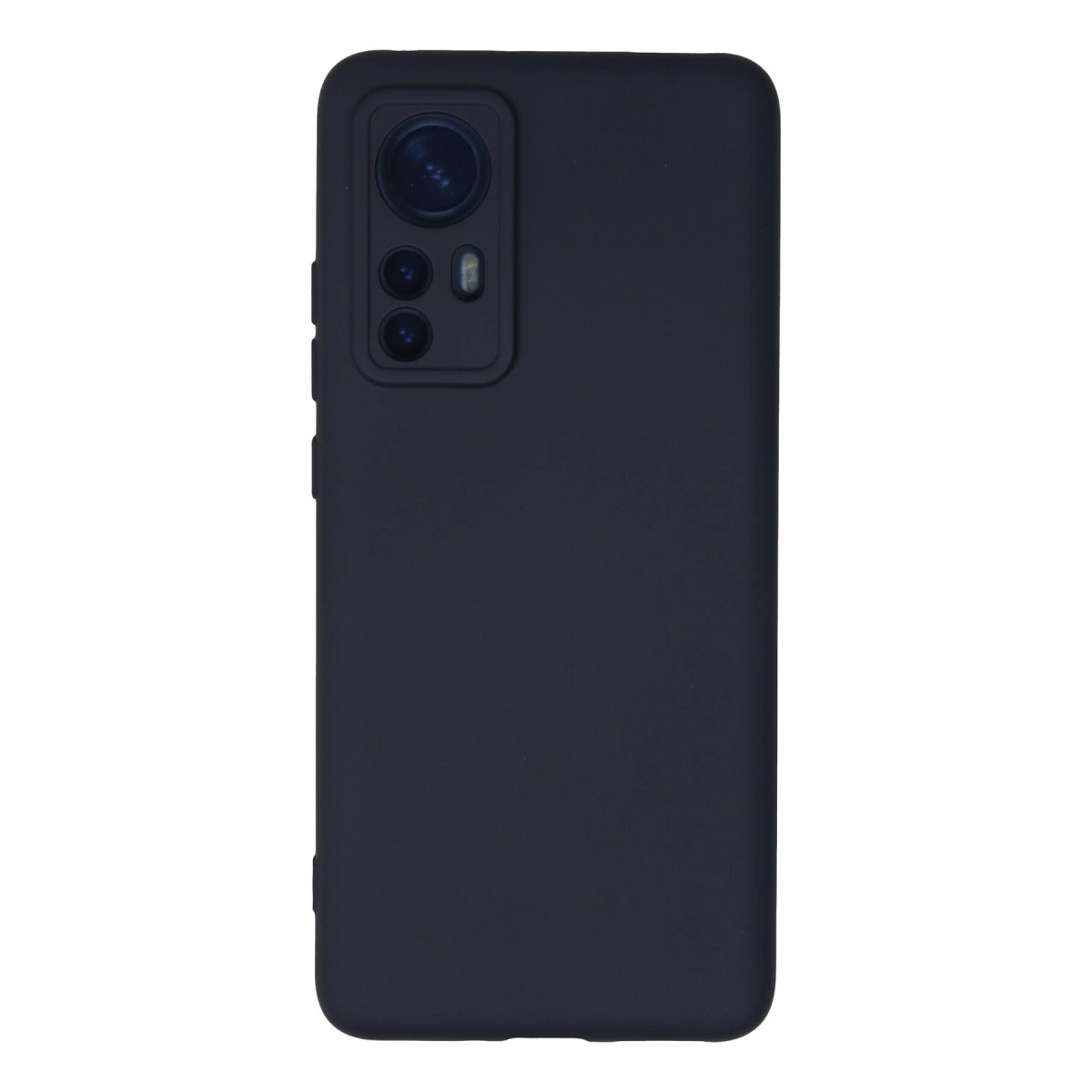 Xiaomi Mi 12 Kılıf Nano İçi Kadife Silikon - Lacivert