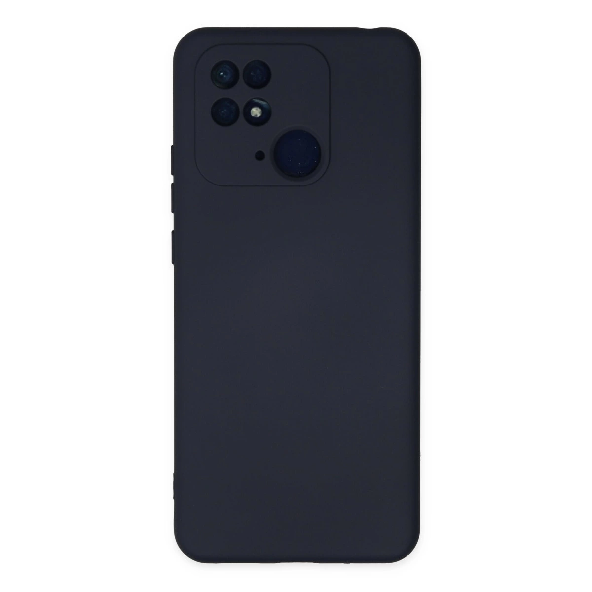 Xiaomi Redmi 10c Kılıf Nano İçi Kadife Silikon - Lacivert