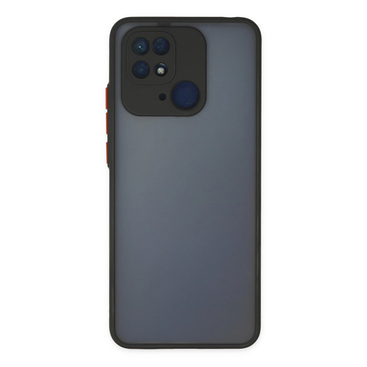 Xiaomi Redmi 10c Kılıf Montreal Silikon Kapak - Siyah