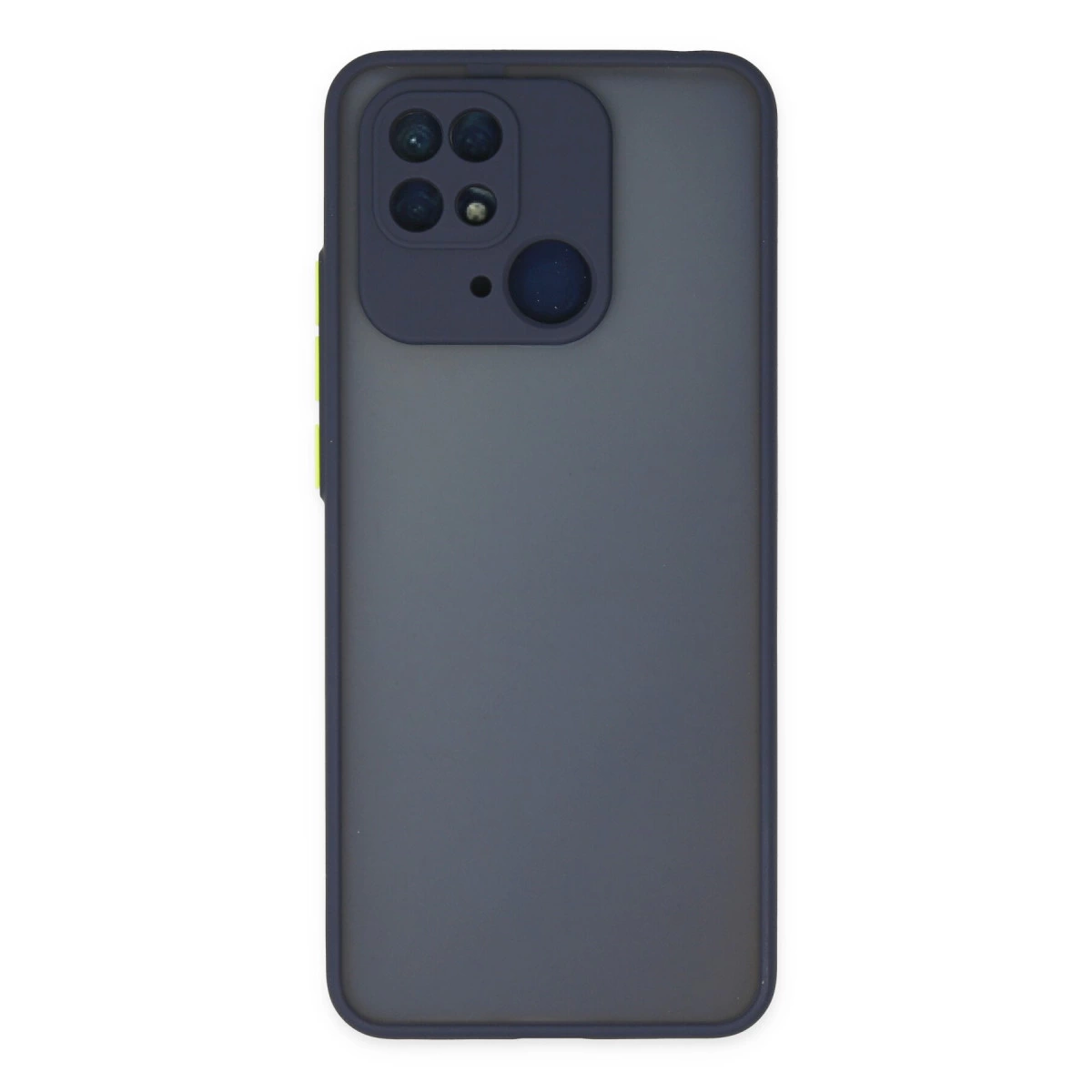 Xiaomi Redmi 10c Kılıf Montreal Silikon Kapak - Lacivert