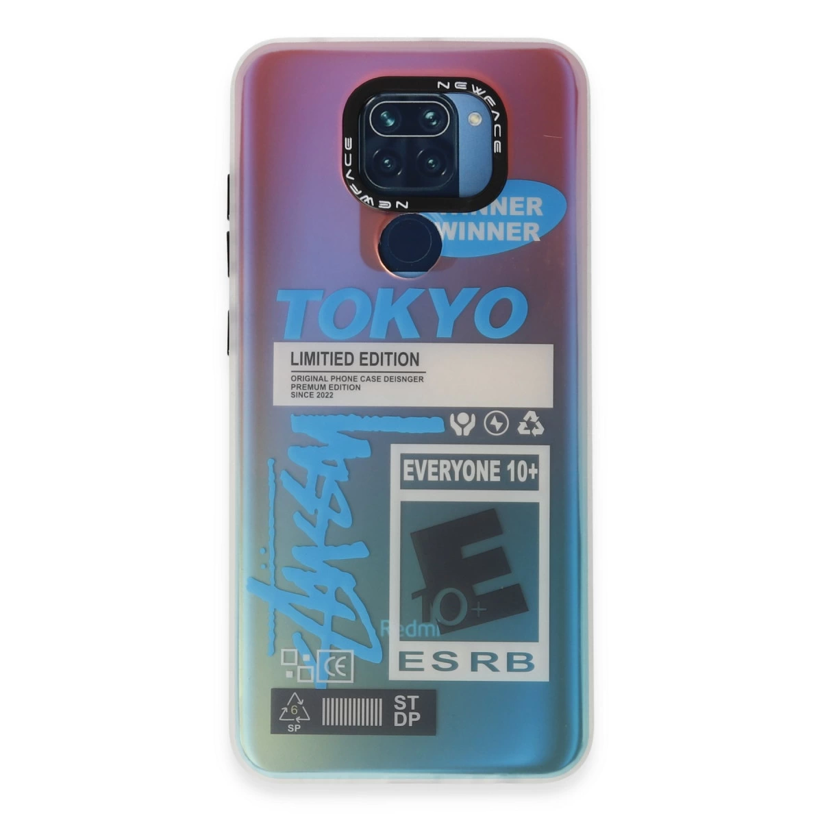 Xiaomi Redmi Note 9 Kılıf Estoril Desenli Kapak - Estoril - 1