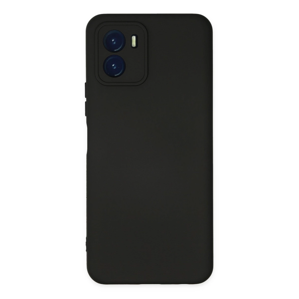 Vivo Y15s Kılıf Nano İçi Kadife Silikon - Siyah