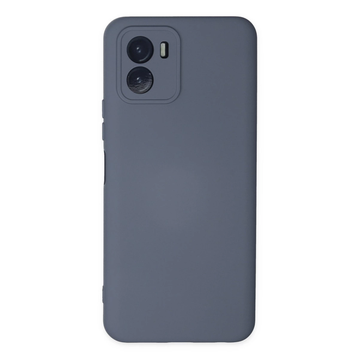 Vivo Y15s Kılıf Nano İçi Kadife Silikon - Gri