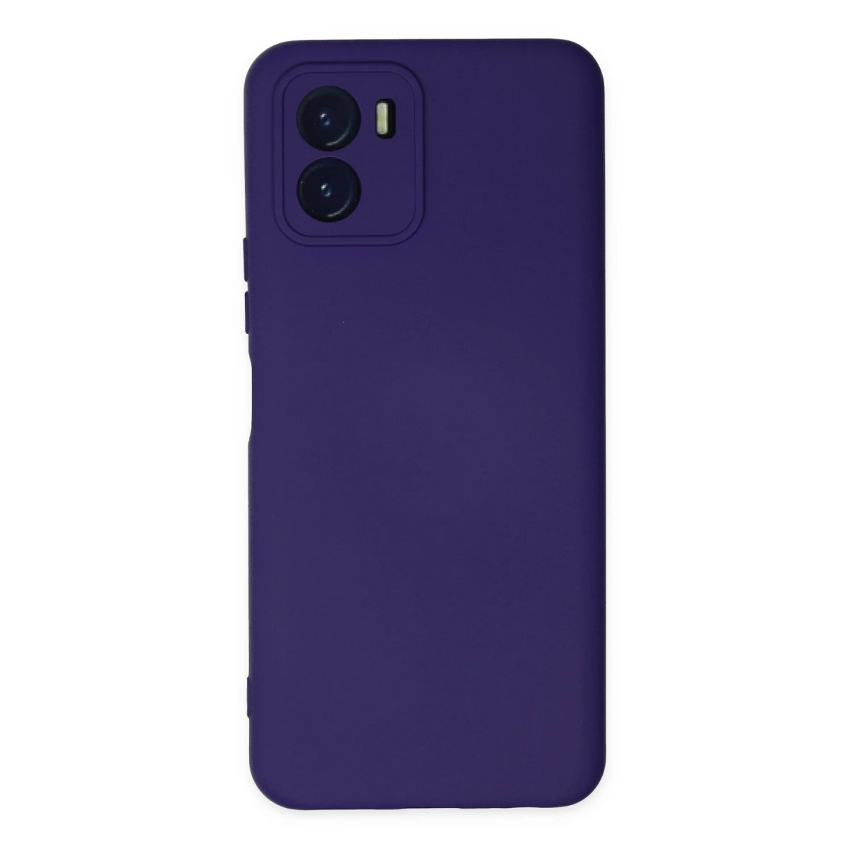 Vivo Y15s Kılıf Nano İçi Kadife Silikon - Mor