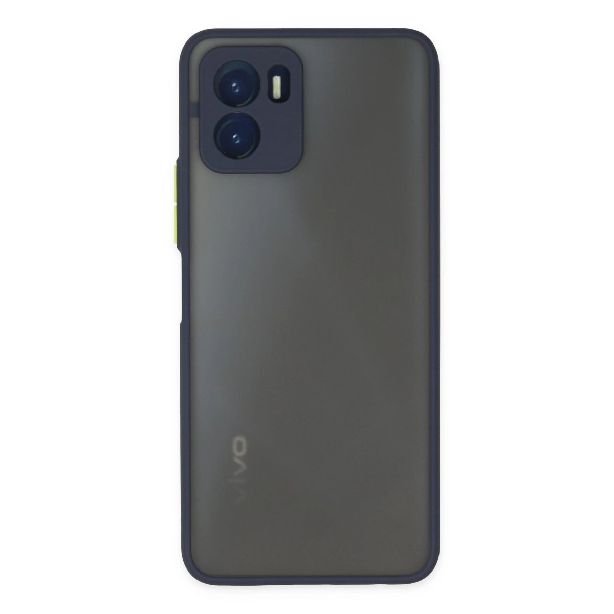 Vivo Y15s Kılıf Montreal Silikon Kapak - Lacivert