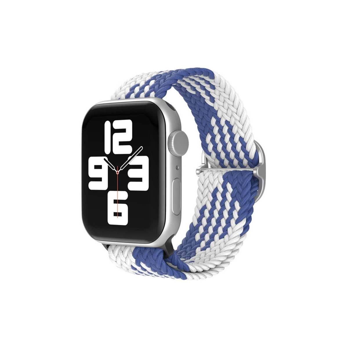 Watch 20mm  Kordon - Mavi-beyaz