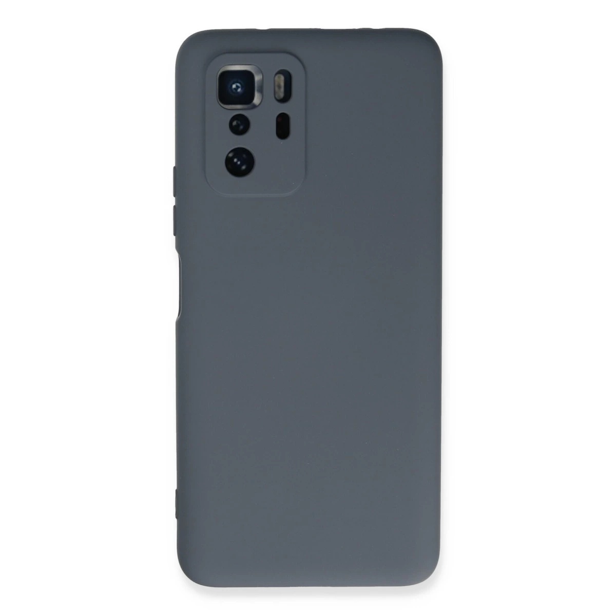 Xiaomi Poco X3 Gt Kılıf Nano İçi Kadife Silikon - Gri