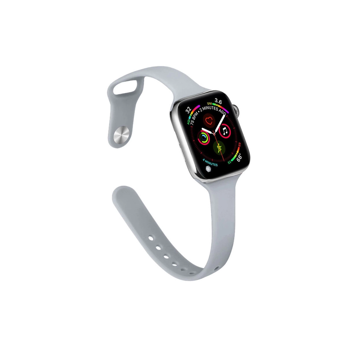 Apple Watch 38mm Klasik Kordon - Açık Gri