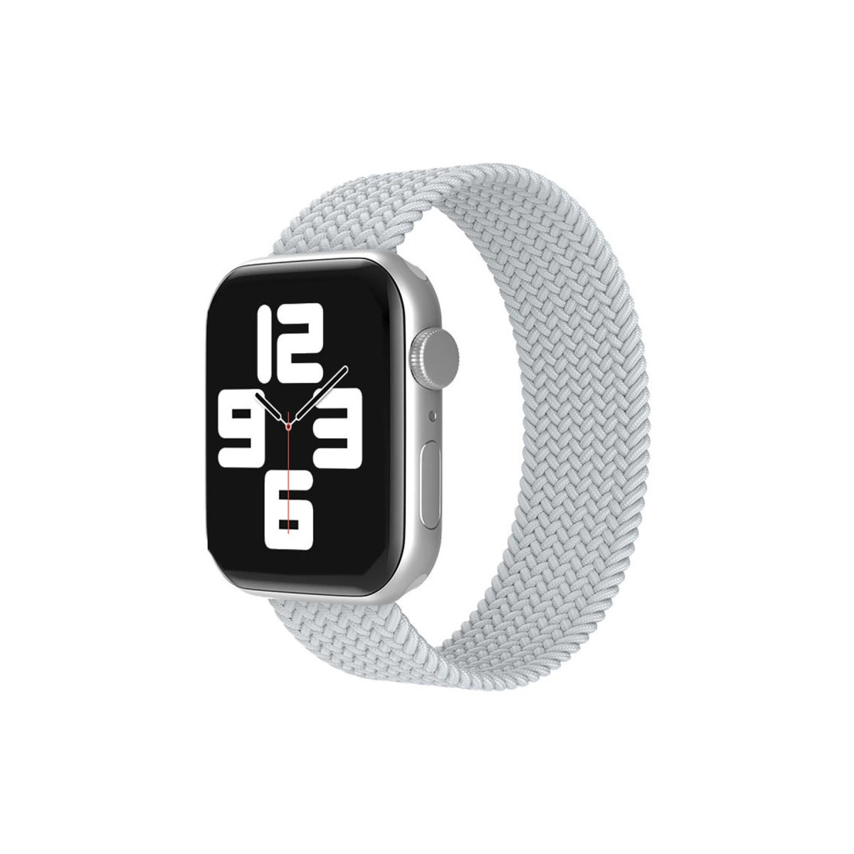 Apple Watch 38mm Ayarlı Solo Silikon Kordon - Beyaz
