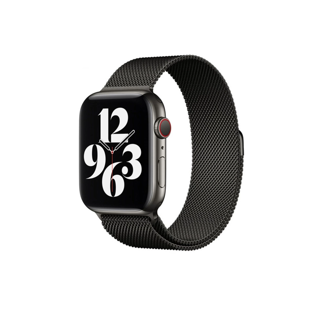 Apple Watch 38mm Metal Mıknatıslı Kordon - Siyah
