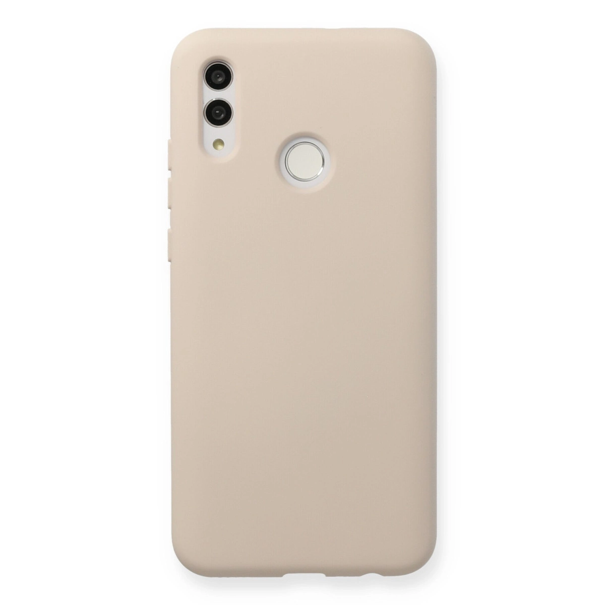 Huawei P Smart 2019 Kılıf Nano İçi Kadife Silikon - Pudra