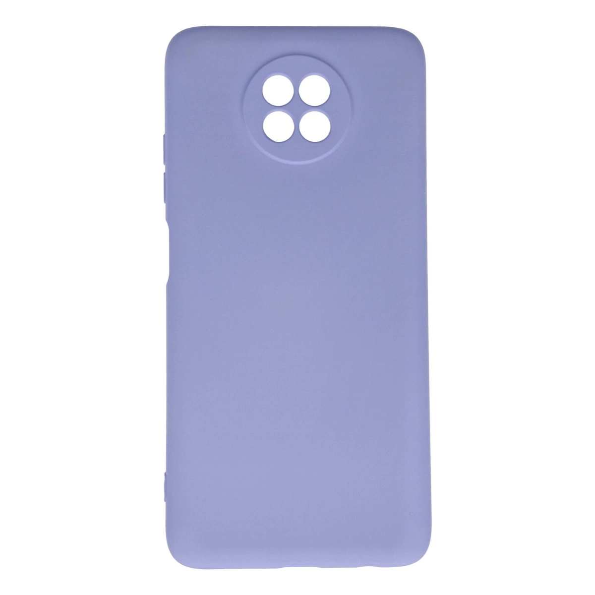 Xiaomi Redmi Note 9 5g Kılıf Nano İçi Kadife Silikon - Lila