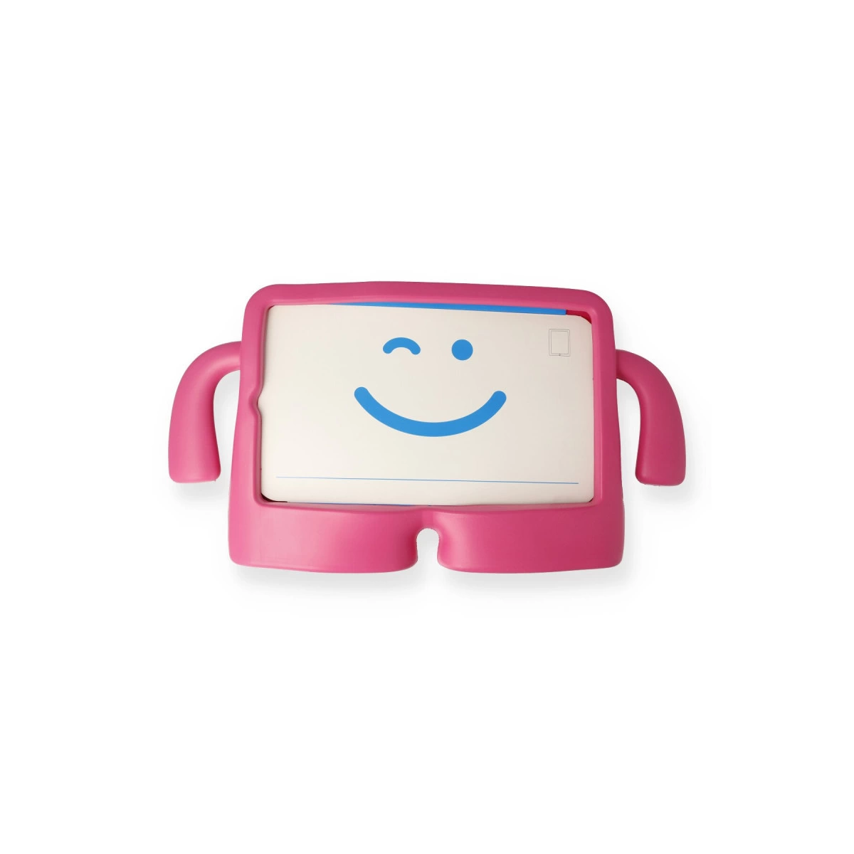 İpad 4 9.7 Kılıf Karakter Tablet Silikon - Pembe