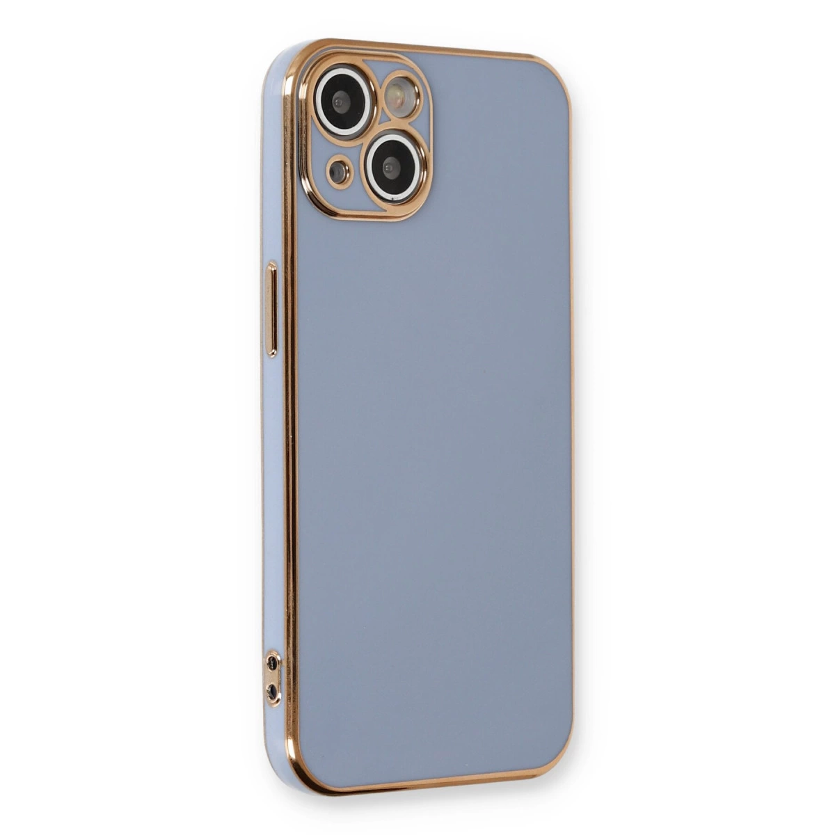 İphone 13 Kılıf Volet Silikon - Mavi