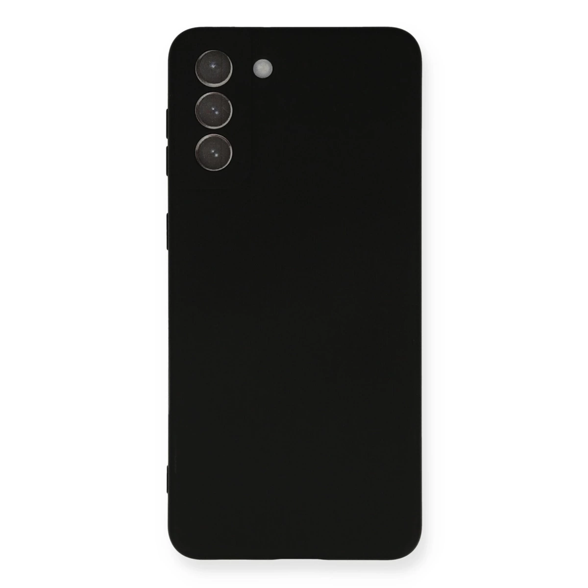 Samsung Galaxy S21 Plus Kılıf Nano İçi Kadife Silikon - Siyah