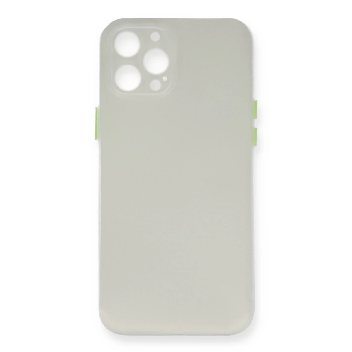 İphone 12 Pro Kılıf Pp Ultra İnce Kapak - Beyaz